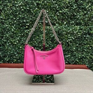 Michael Michael Kors Jet Set Charm Nylon Gabardine Pochette